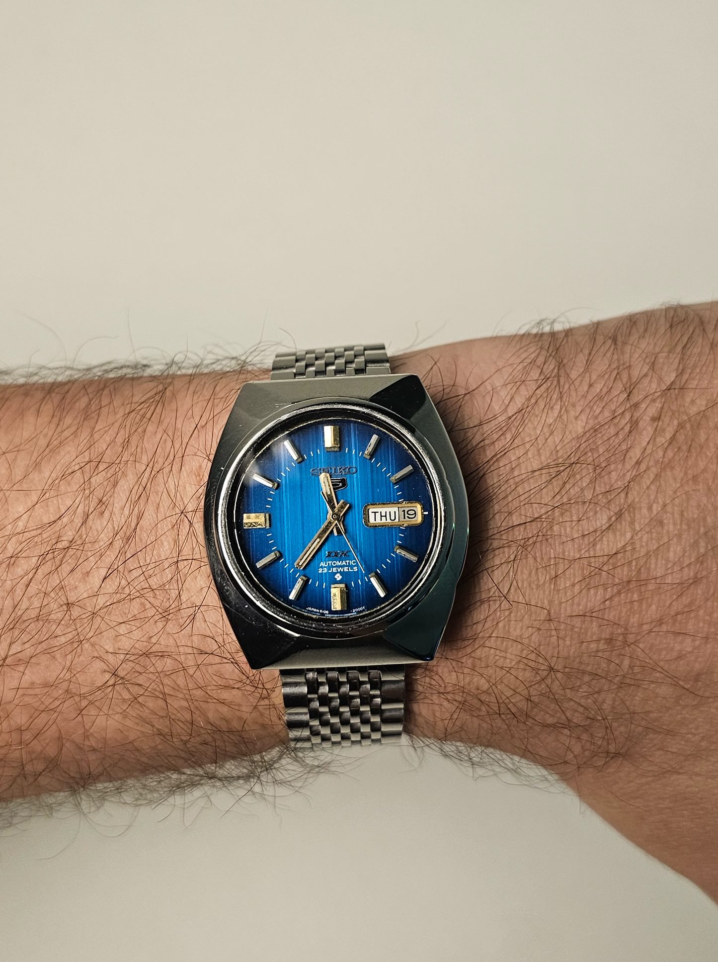Seiko 5 DX - Blue Sunburst