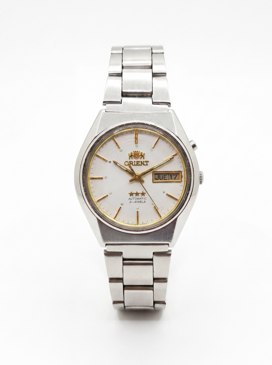 Orient 3 Stars - Classic White