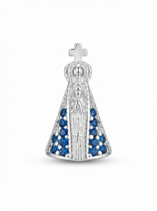Pingente Nossa Senhora Azul