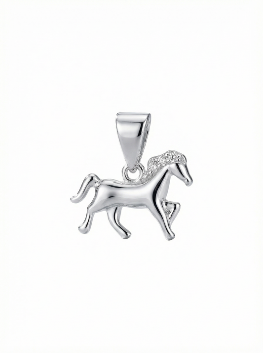 Pingente Mini Horse com Zircônias